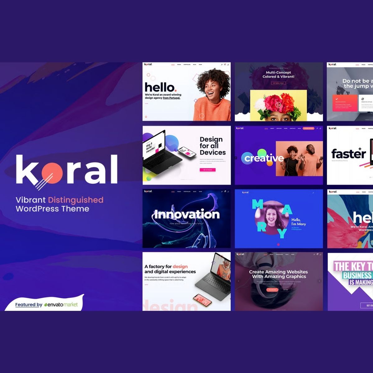 Koral - Multi-Concept WordPress Theme Koral - Multi-Concept WordPress Theme