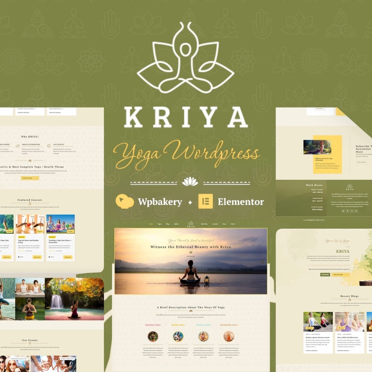 Kriya - Yoga WordPress Theme Kriya - Yoga WordPress Theme