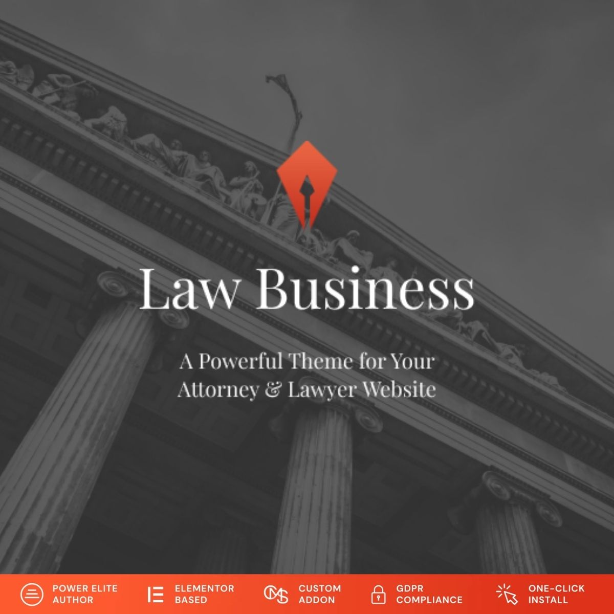 LawBusiness - Attorney & Lawyer WordPress Theme LawBusiness - Attorney & Lawyer WordPress Theme
