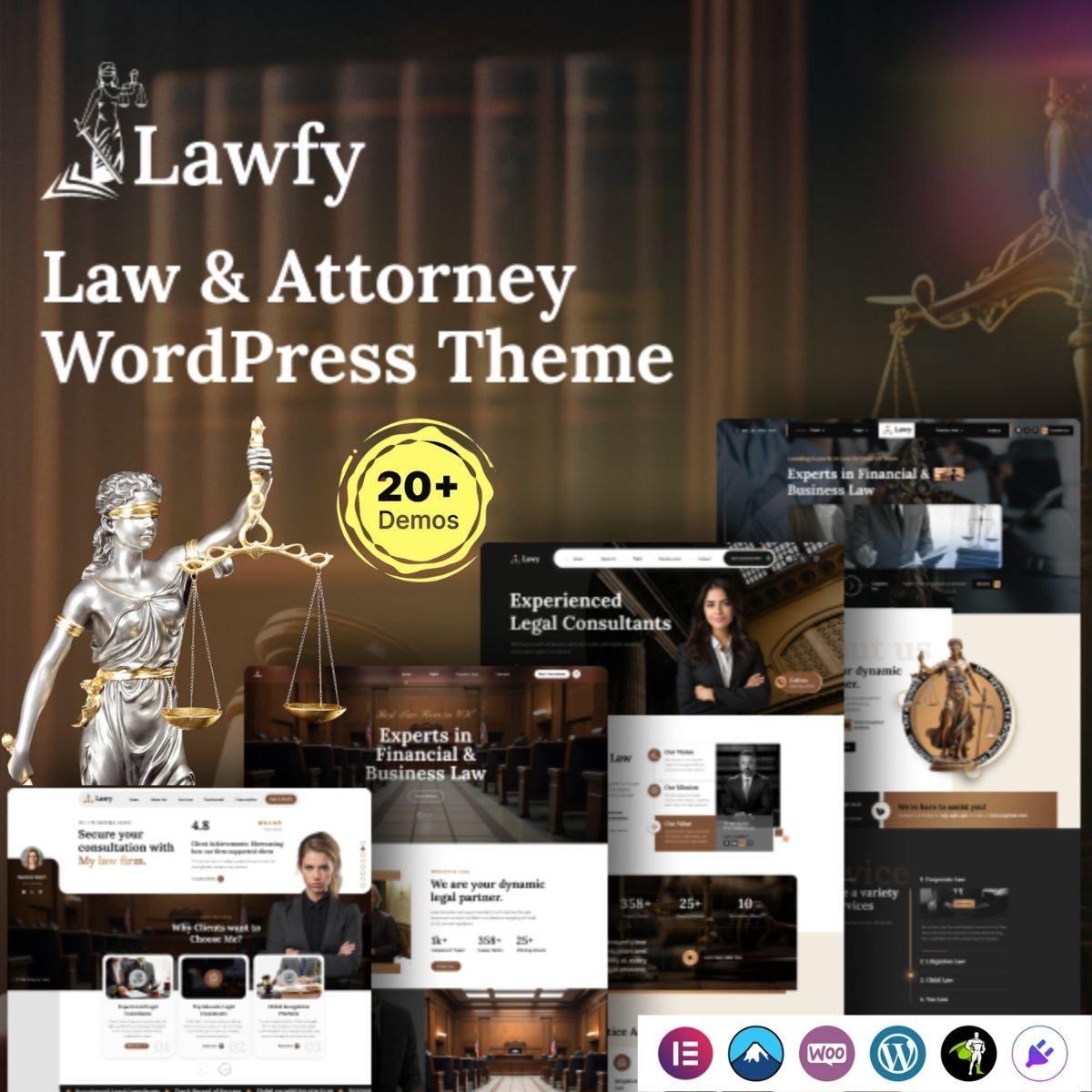 Lawfy – Lawyer WordPress Theme Lawfy – Lawyer WordPress Theme