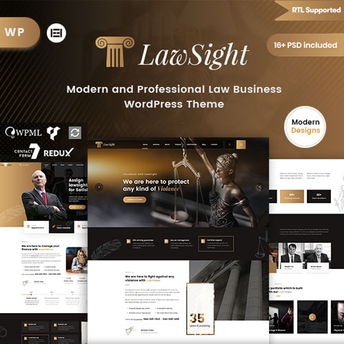 Lawsight - Law Firm Attorney WordPress Theme Lawsight - Law Firm Attorney WordPress Theme