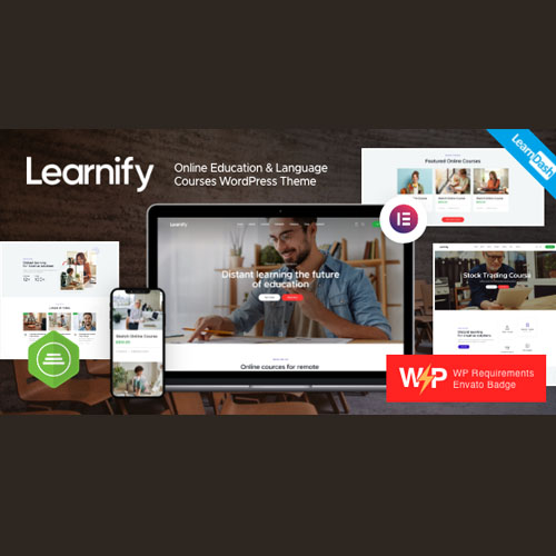 Learnify - Online Education Courses WordPress Theme Learnify - Online Education Courses WordPress Theme