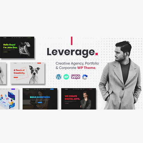 Leverage - Creative Agency & Portfolio WordPress Theme Leverage - Creative Agency & Portfolio WordPress Theme