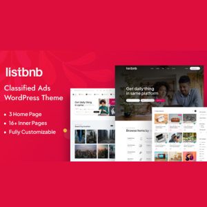 Listbnb - Classified Ads WordPress Theme