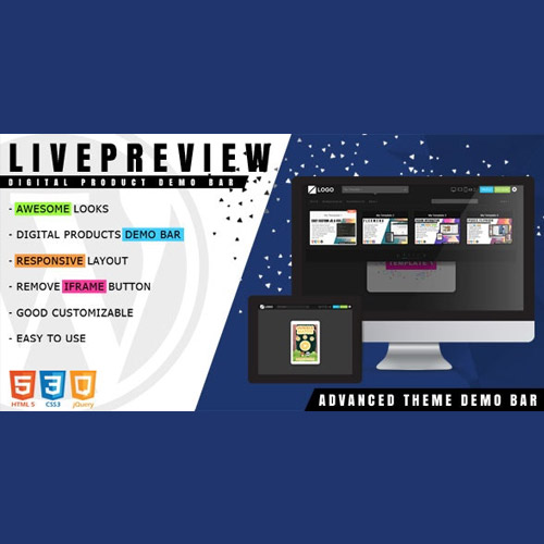 LivePreview - Theme Demo Bar for WordPress LivePreview - Theme Demo Bar for WordPress