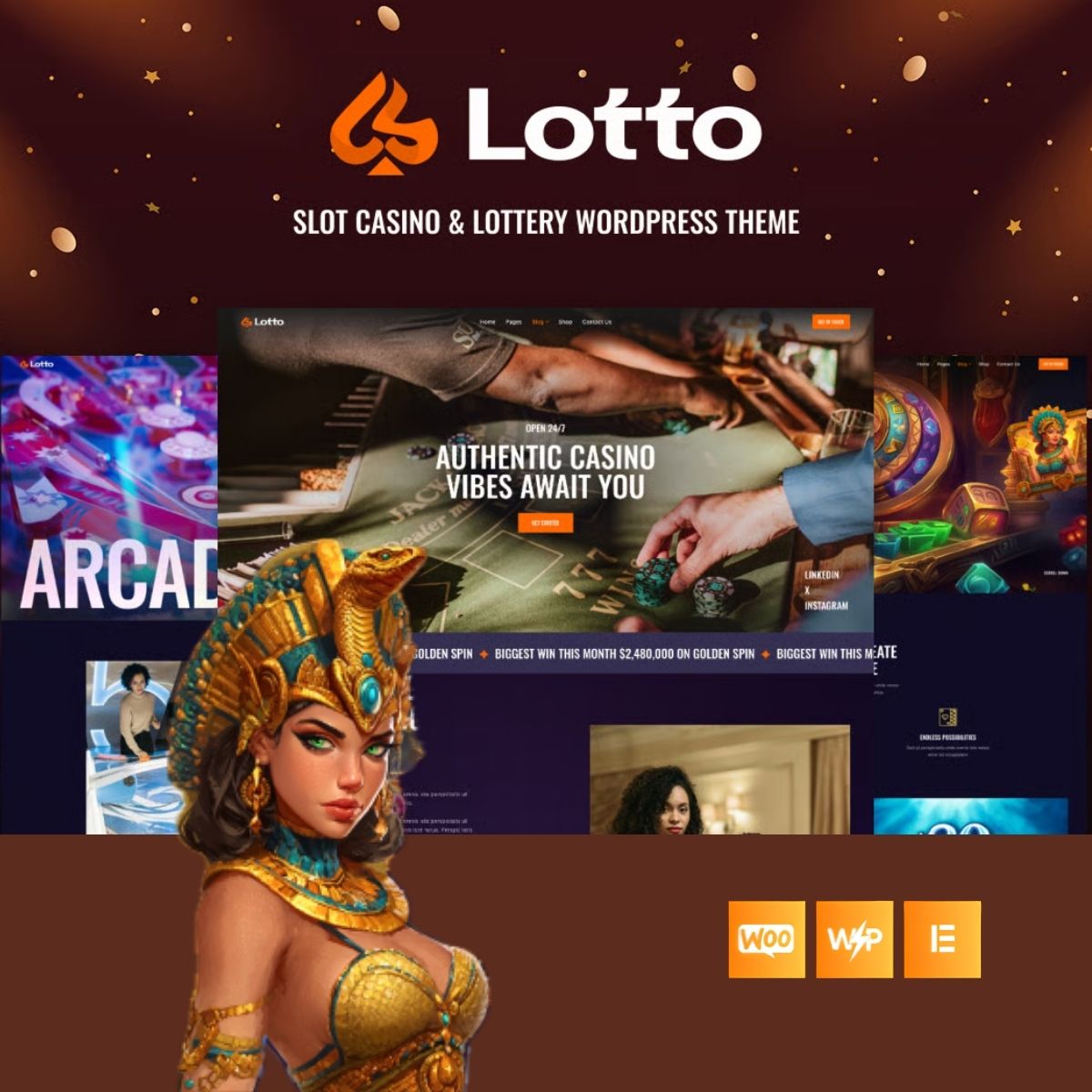 Lotto - Slot Casino & Lottery WordPress Theme Lotto - Slot Casino & Lottery WordPress Theme