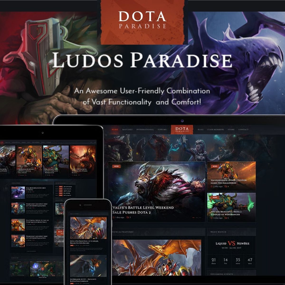 Ludos Paradise | Video Gaming & Esports WordPress Theme Ludos Paradise | Video Gaming & Esports WordPress Theme