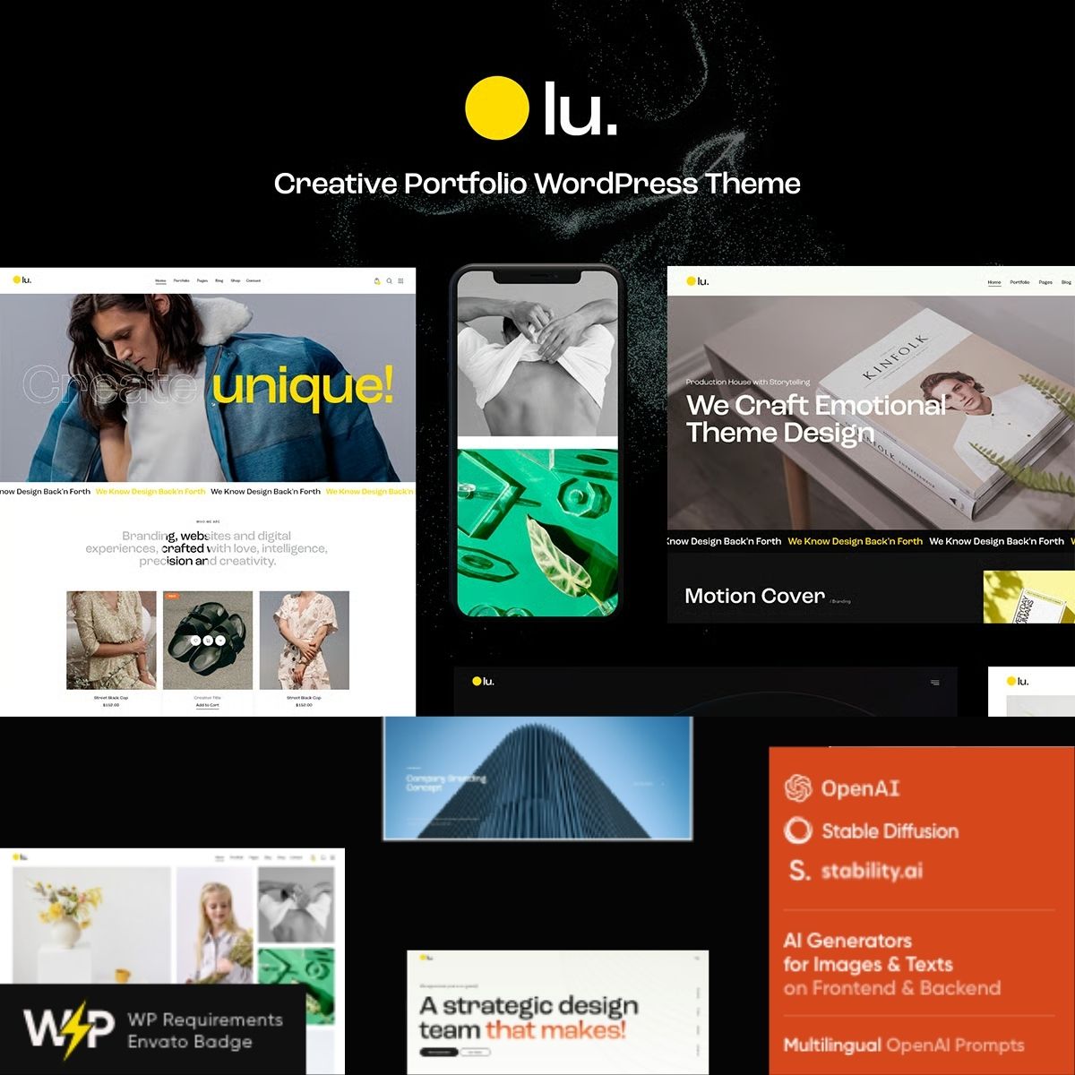 Lunna - Photographer Portfolio WordPress Theme Lunna - Photographer Portfolio WordPress Theme