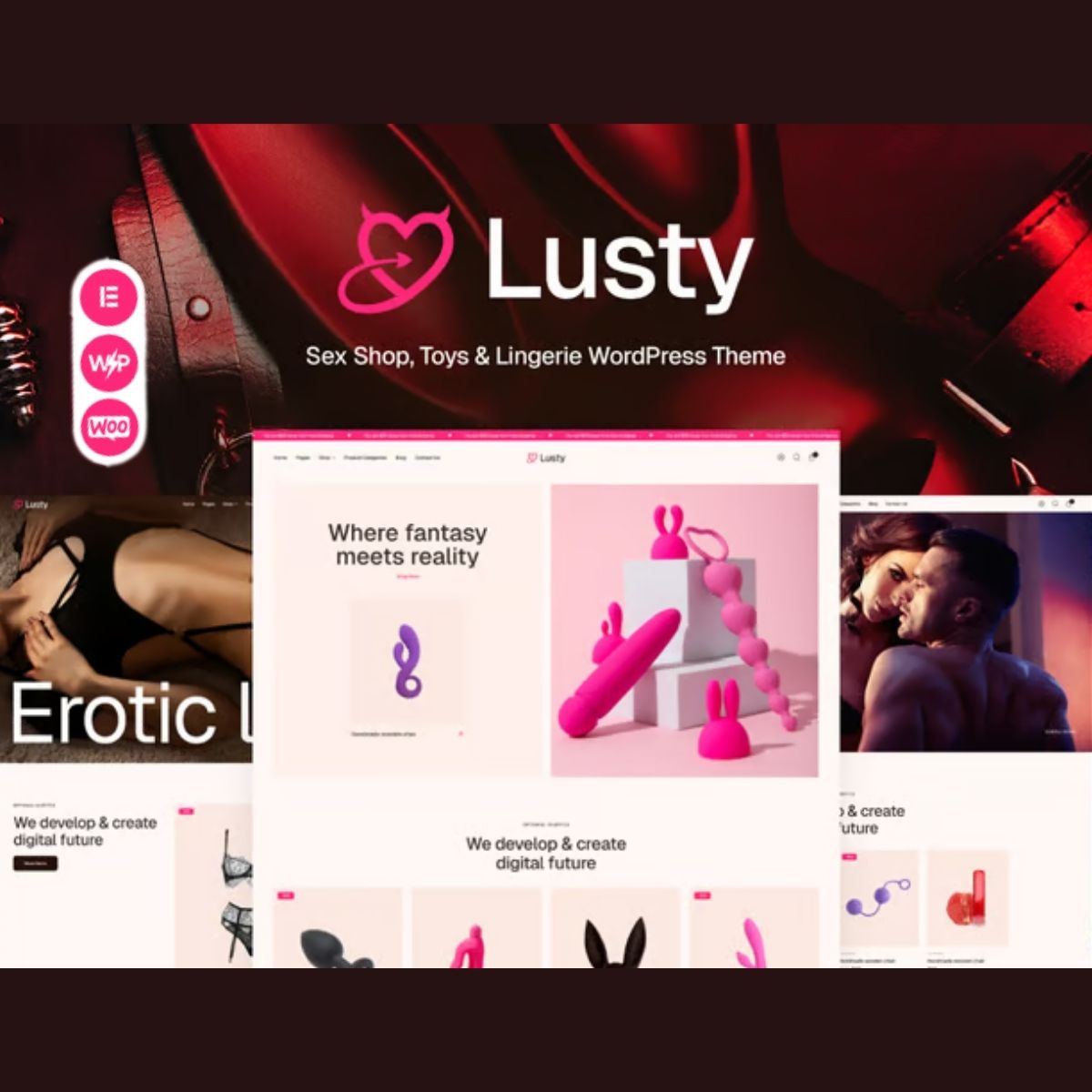 Lusty - Sex Shop, Toys & Lingerie WordPress Theme Lusty - Sex Shop, Toys & Lingerie WordPress Theme
