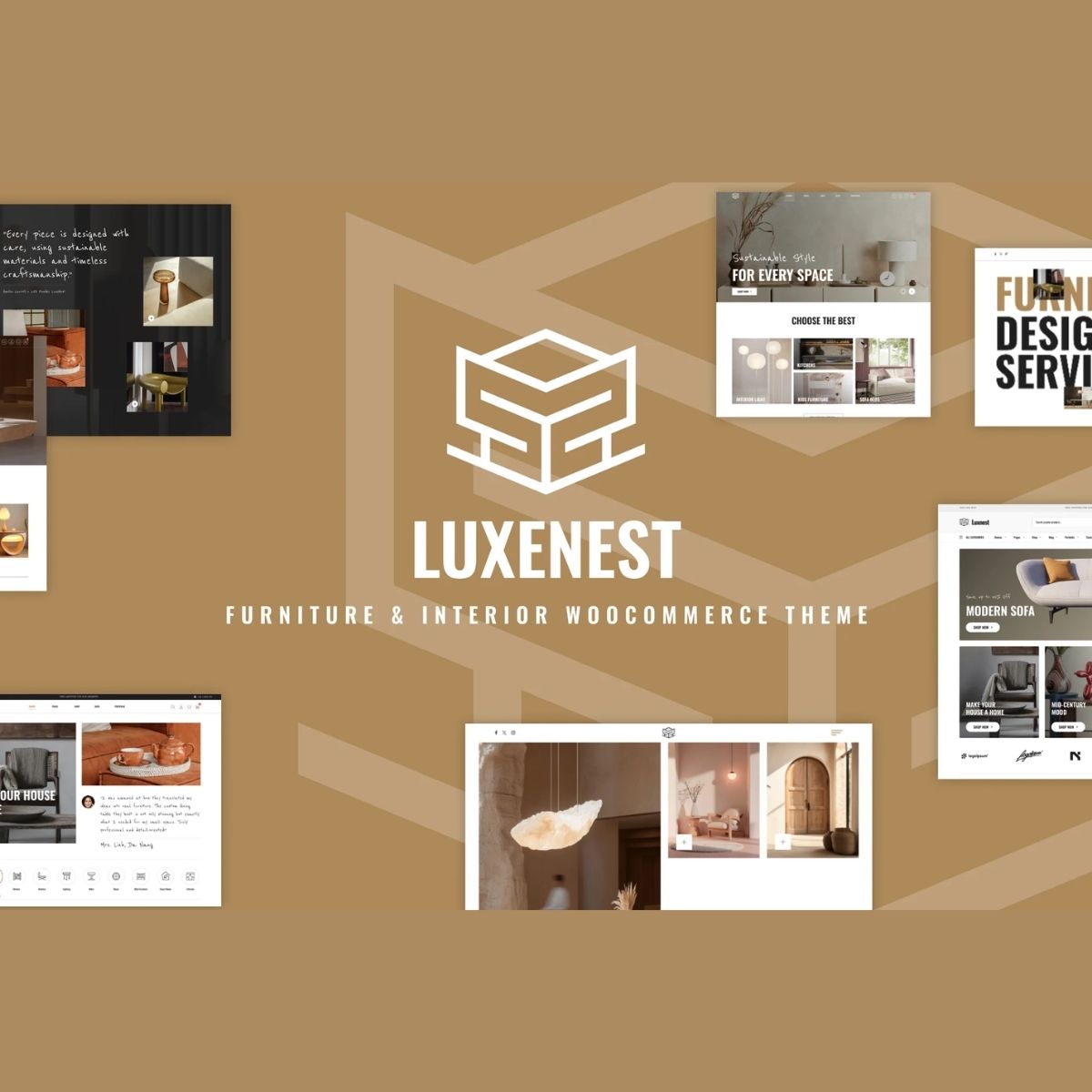 LuxeNest - Furniture & Interior WooCommerce WordPress Theme LuxeNest - Furniture & Interior WooCommerce WordPress Theme
