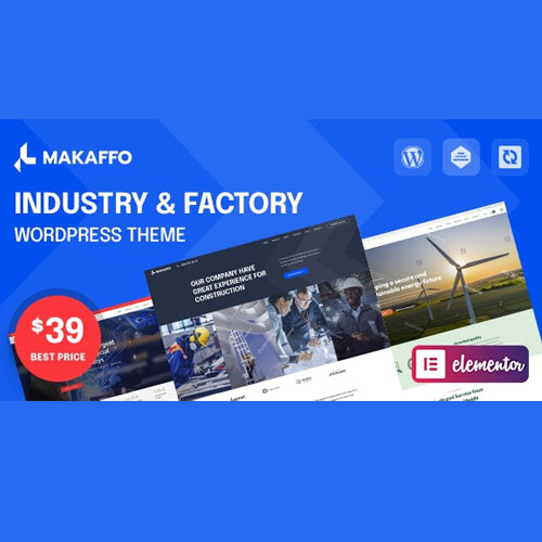 Makaffo | Industry & Factory WordPress Theme Makaffo | Industry & Factory WordPress Theme