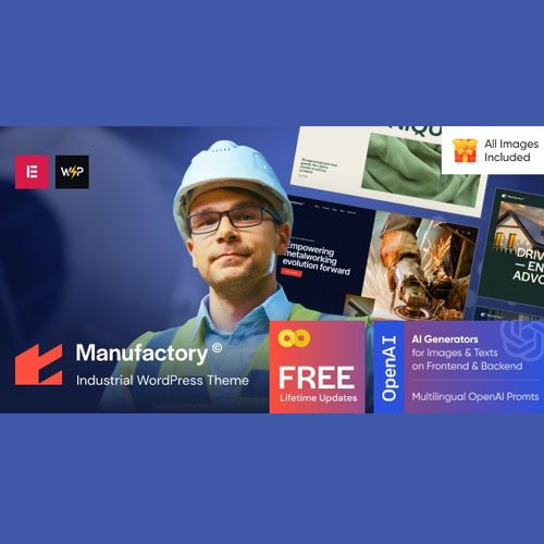 Manufactory - Industrial WordPress Theme Manufactory - Industrial WordPress Theme
