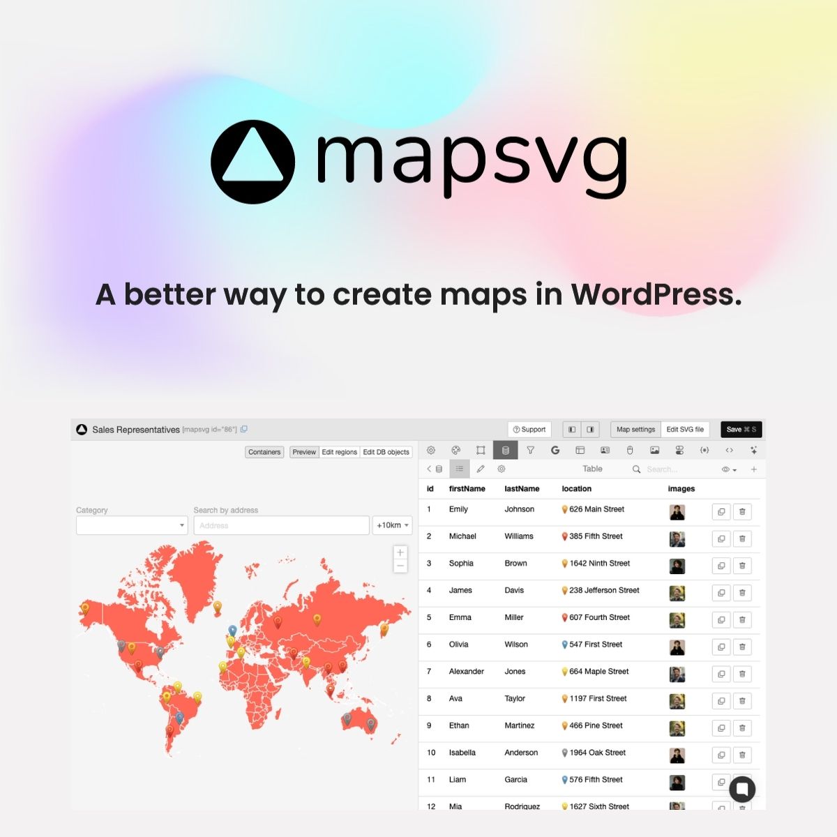 MapSVG - Google Maps, Vector Maps, Image Maps, and Store Locator for WordPress MapSVG - Google Maps, Vector Maps, Image Maps, and Store Locator for WordPress