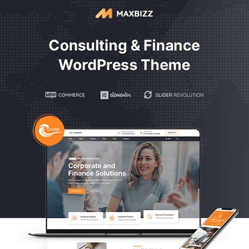 Maxbizz - Consulting & Financial Elementor WordPress Theme Maxbizz - Consulting & Financial Elementor WordPress Theme