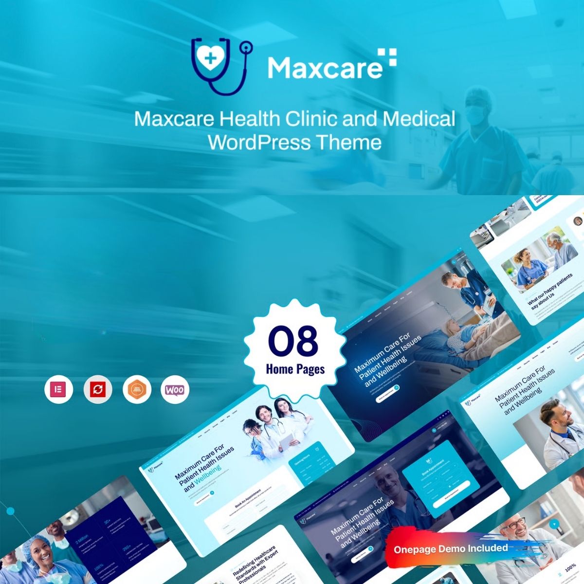 Maxcare - Health & Medical WordPress Theme Maxcare - Health & Medical WordPress Theme