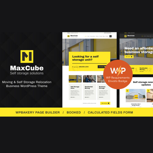 MaxCube | Moving & Self Storage Relocation Business WordPress Theme MaxCube | Moving & Self Storage Relocation Business WordPress Theme