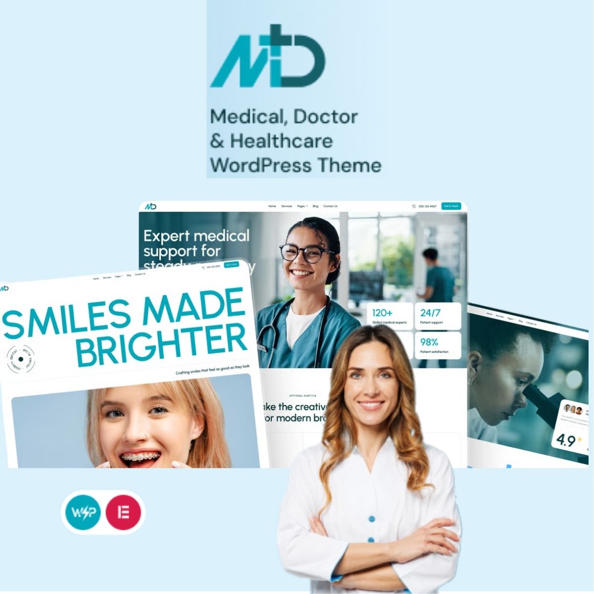 MD - Medical, Doctor & Healthcare WordPress Theme MD - Medical, Doctor & Healthcare WordPress Theme