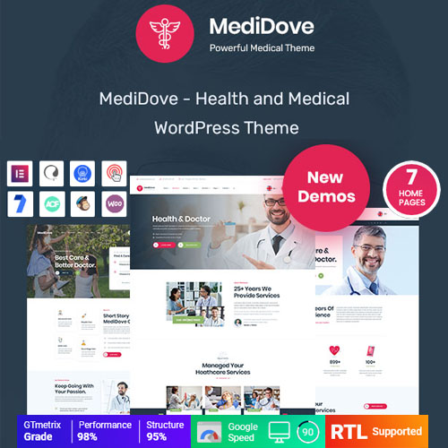 MediDove - Health & Medical WordPress Theme MediDove - Health & Medical WordPress Theme