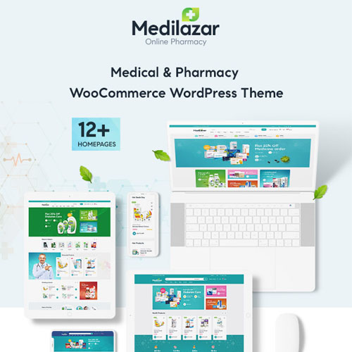 Medilazar - Pharmacy Medical WooCommerce WordPress Theme Medilazar - Pharmacy Medical WooCommerce WordPress Theme