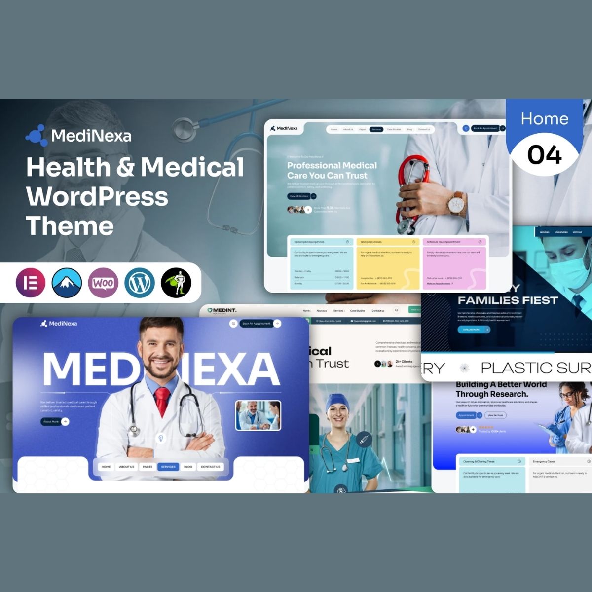 Medinexa - Health & Medical WordPress Theme Medinexa - Health & Medical WordPress Theme