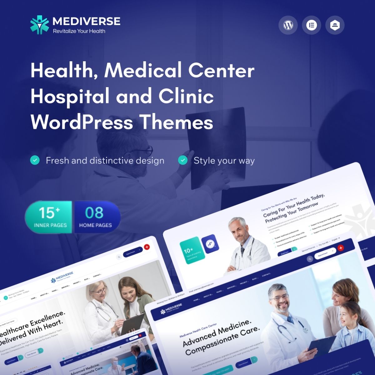 Mediverse - Health Medical Clinic WordPress Theme Mediverse - Health Medical Clinic WordPress Theme