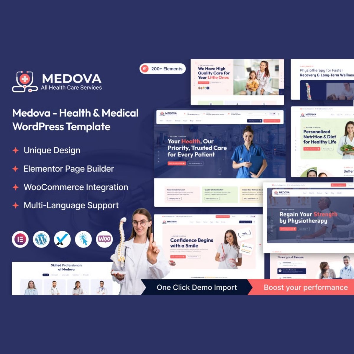Medova – Health & Medical WordPress Theme Medova – Health & Medical WordPress Theme