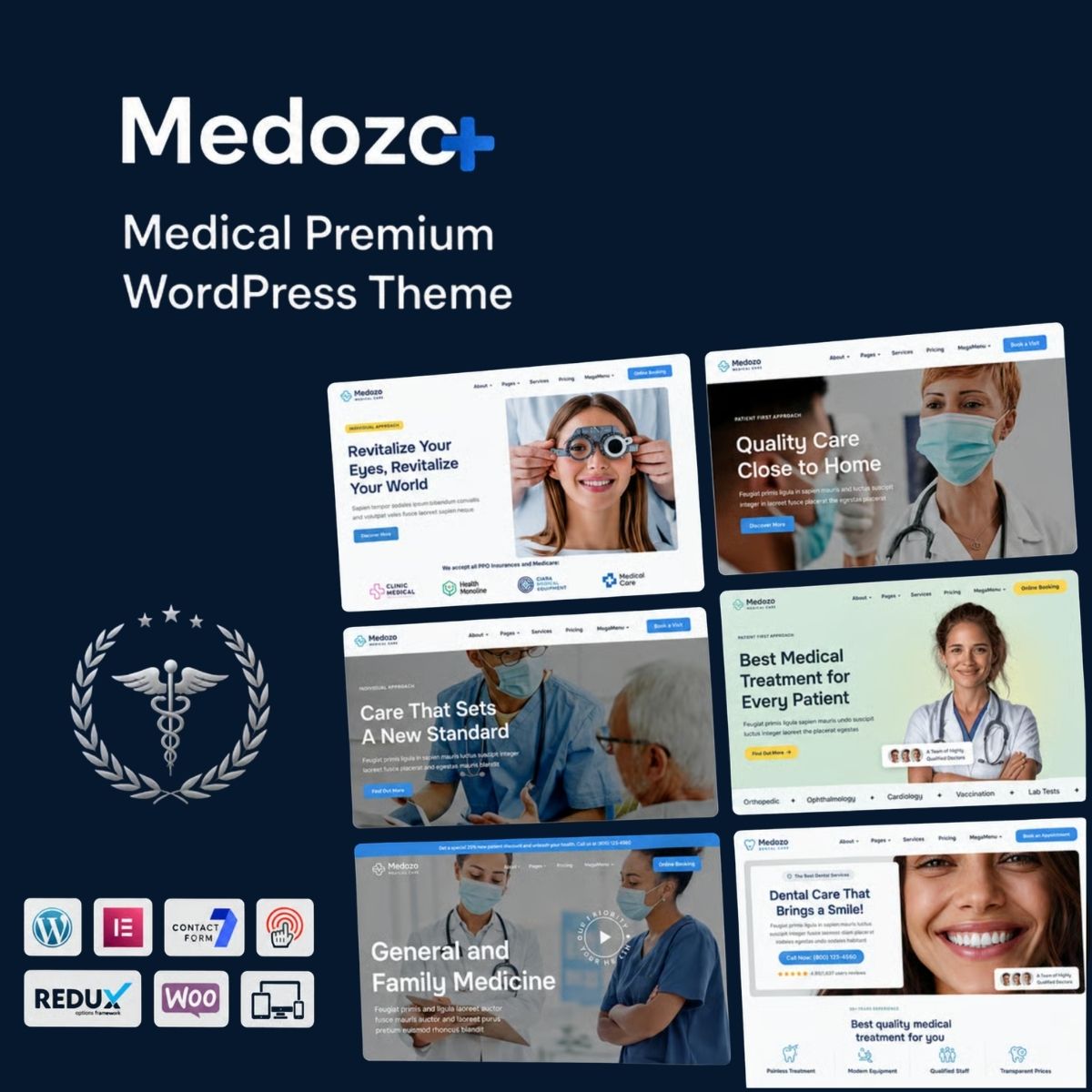 Medozo - Medical Premium WordPress Theme Medozo - Medical Premium WordPress Theme