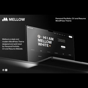 Mellow - Personal Portfolio WordPress Theme