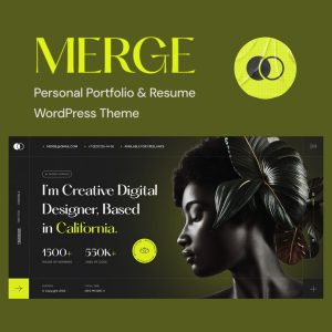 Merge - Personal Portfolio & Resume WordPress Theme