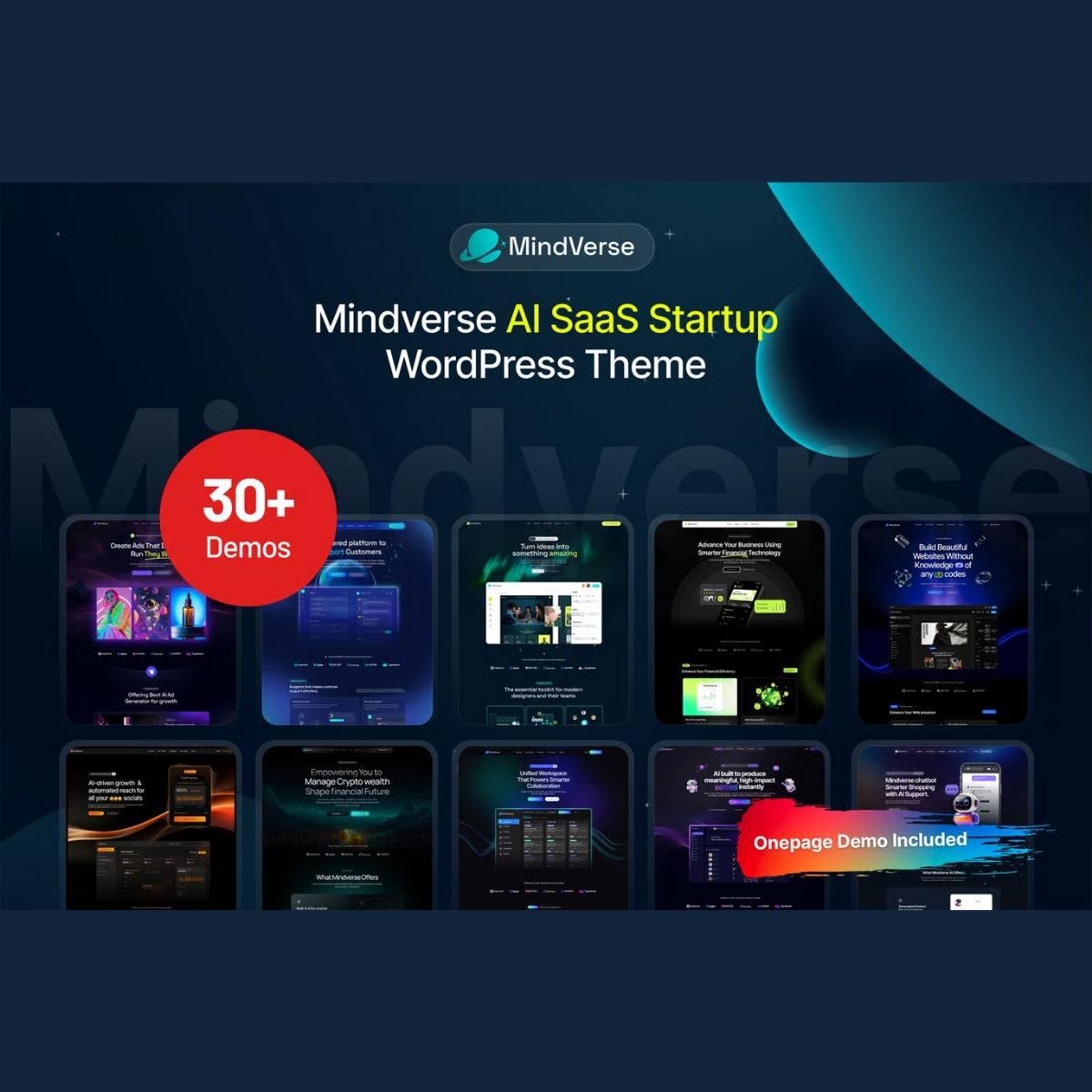 Mindverse - SaaS & AI Startup WordPress Theme Mindverse - SaaS & AI Startup WordPress Theme