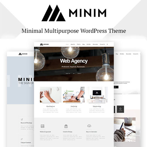 Minim - Minimal WordPress Theme Minim - Minimal WordPress Theme