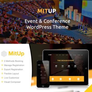 MitUp - Event & Conference WordPress Theme
