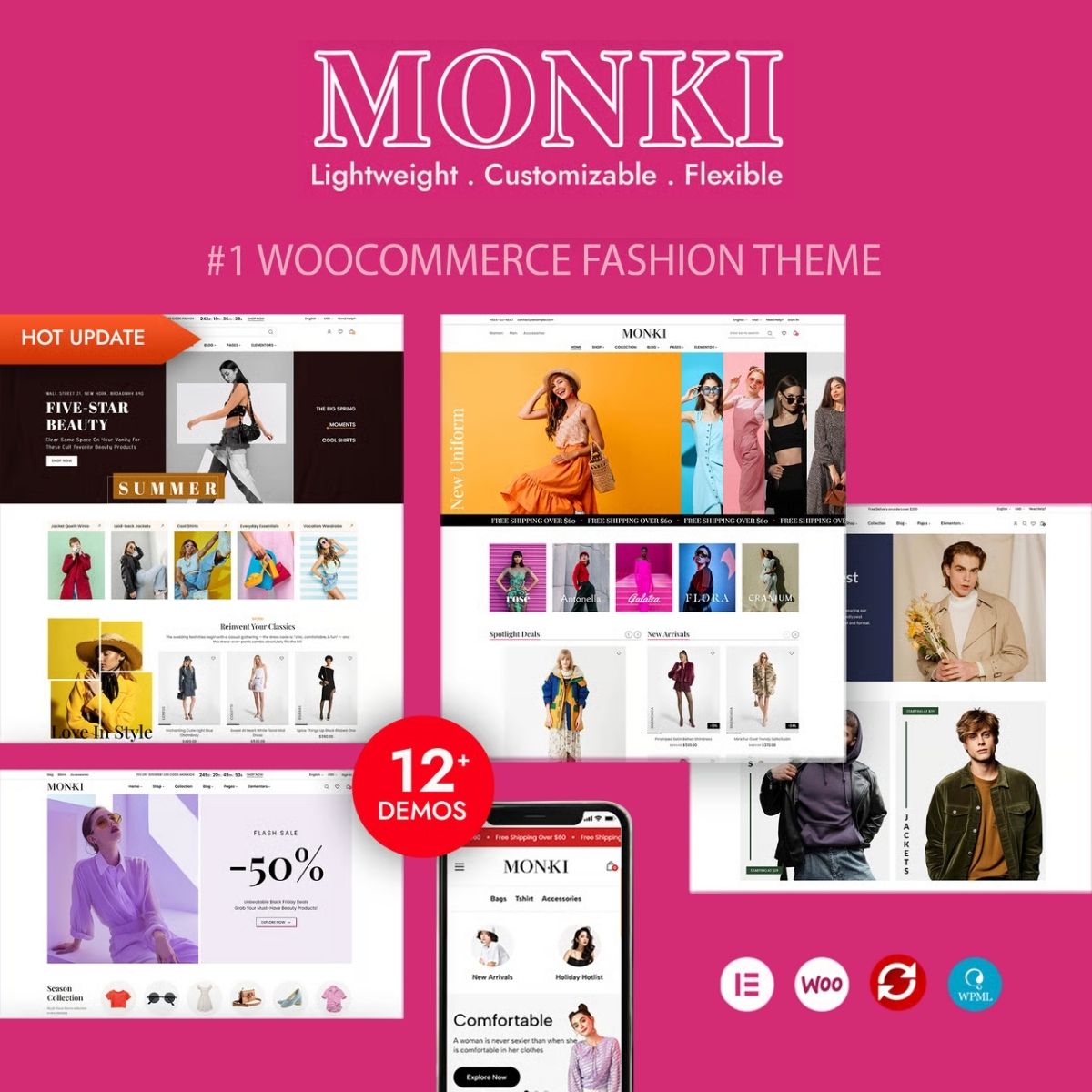 Monki - Elementor Fashion WooCommerce WordPress Theme Monki - Elementor Fashion WooCommerce WordPress Theme