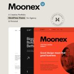 Moonex - Agency & Portfolio WordPress Theme