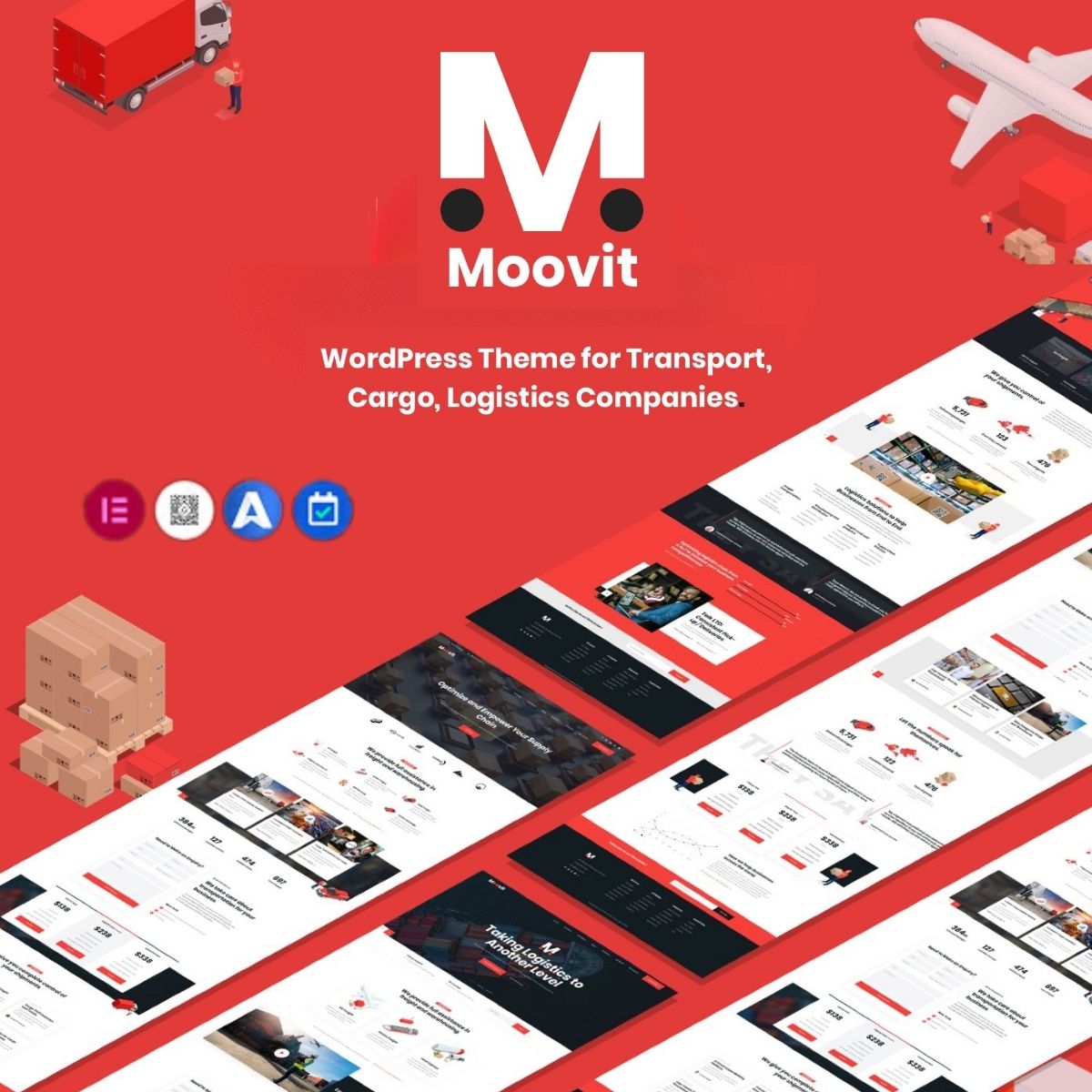 Moovit - Transportation & Logistics WordPress Theme Moovit - Transportation & Logistics WordPress Theme