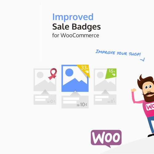Improved Sale Badges for WooCommerce Improved Sale Badges for WooCommerce