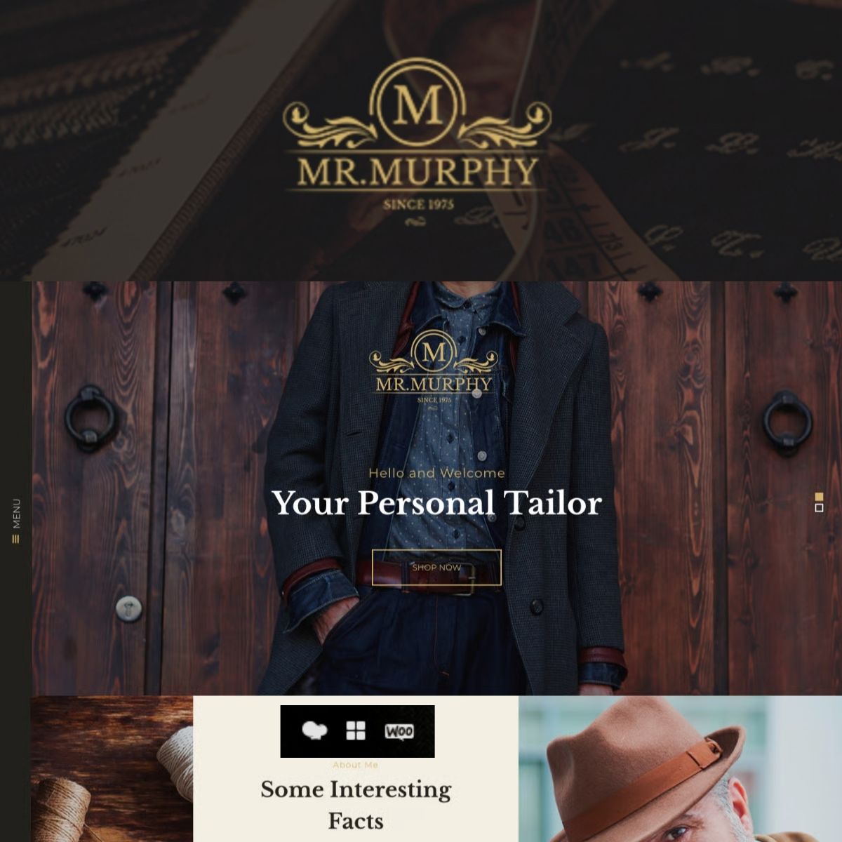Mr. Murphy - Dress Making & Tailor WordPress Theme Mr. Murphy - Dress Making & Tailor WordPress Theme