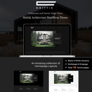 Mrittik - Architecture Interior Design Theme