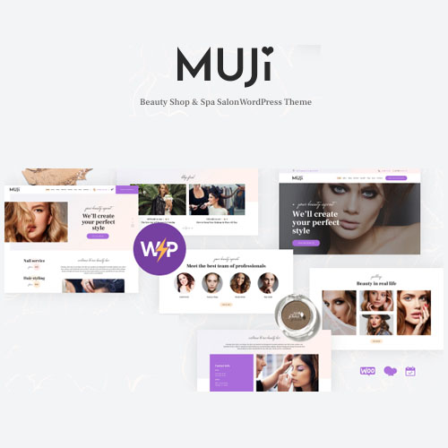 Muji | Beauty Shop & Spa Salon WordPress Theme Muji | Beauty Shop & Spa Salon WordPress Theme