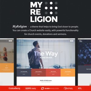 My Religion - Church & Charity WordPress Theme