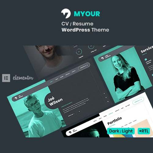 Myour - CV WordPress Theme Myour - CV WordPress Theme