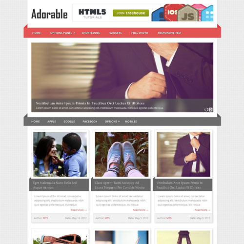 MyThemeShop Adorable WordPress Theme MyThemeShop Adorable WordPress Theme