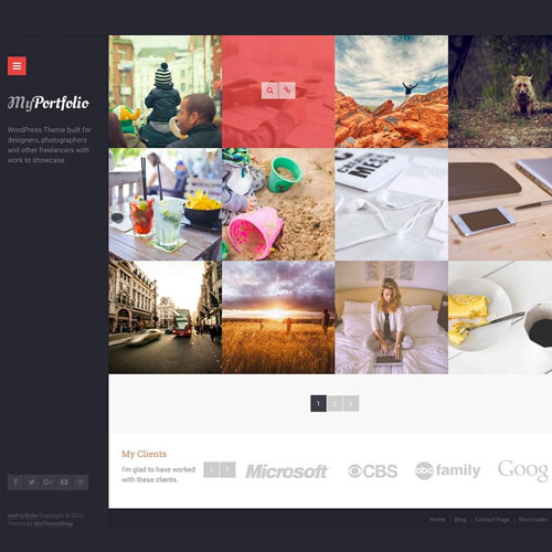 MyThemeShop MyPortfolio WordPress Theme MyThemeShop MyPortfolio WordPress Theme