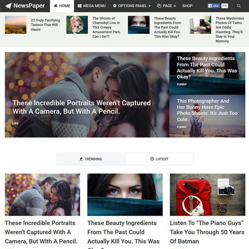 MyThemeShop Newspaper WordPress Theme MyThemeShop Newspaper WordPress Theme