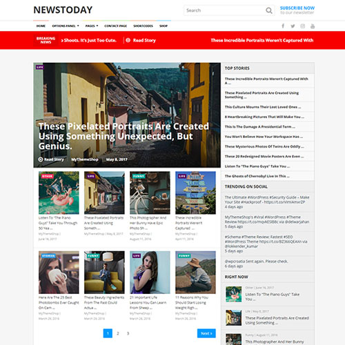MyThemeShop NewsToday WordPress Theme MyThemeShop NewsToday WordPress Theme