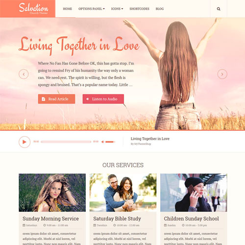 MyThemeShop Salvation WordPress Theme MyThemeShop Salvation WordPress Theme