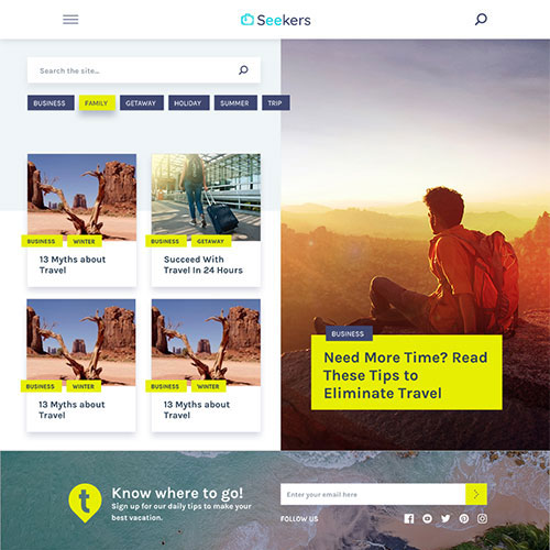 MyThemeShop Seekers WordPress Theme MyThemeShop Seekers WordPress Theme