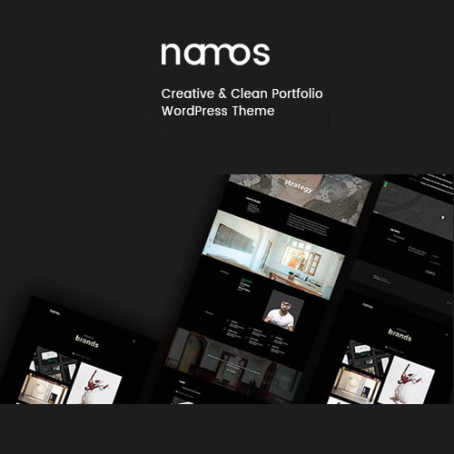 Namos - Creative One/Multi-Page Portfolio WordPress Theme Namos - Creative One/Multi-Page Portfolio WordPress Theme