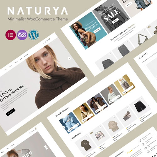 Naturya - Minimalist WooCommerce WordPress Theme Naturya - Minimalist WooCommerce WordPress Theme