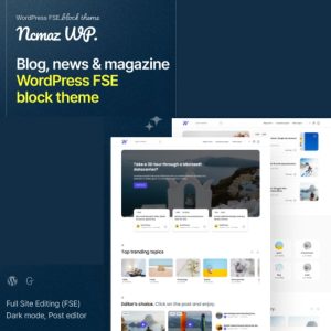 Ncmaz - News Magazine FSE WordPress Block Theme